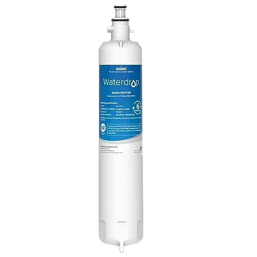 Waterdrop Replacement for GE RPWFE, RPWF (Built-in CHIP) Refrigerator Water Filter, Compatible with GFE28GYNFS, GFE28GELDS, PFE28KELDS, PFE28KYNFS, GFD28GELDS, PWE23KELDS, PWE23KMKES, GYE22GYNFS