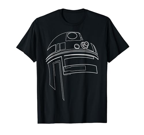 Star Wars R2-D2 Minimalist Style R2-D2 Portrait T-Shirt