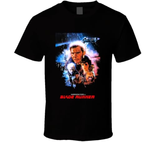 Blade Runner Retro Classic Movie T Shirt XL Black