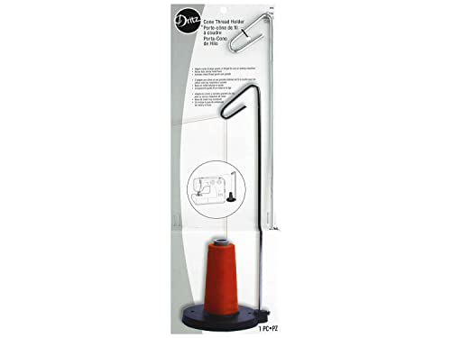 Dritz 896 Cone Thread Holder, Heavy Duty, Single, Silver