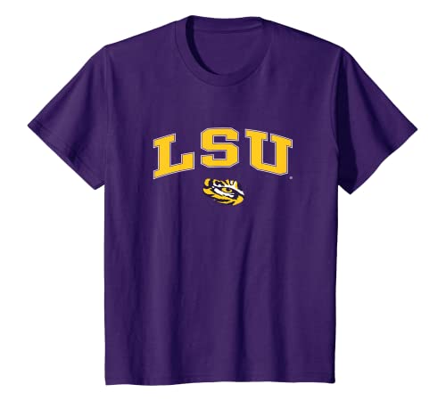 Kids LSU Tigers Kids Arch Over Purple Officially Licensed T-Shirt