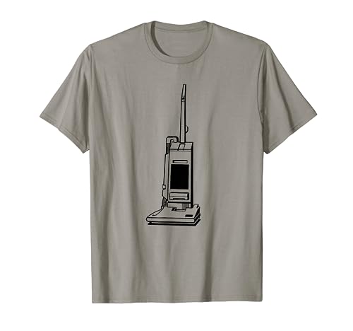 Retro Vacuum Cleaner Print T-Shirt