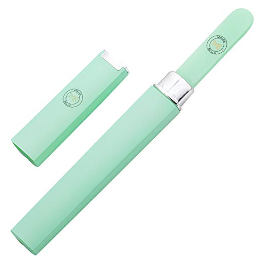 Malva Belle Best Crystal Glass Nail File for Women - Nail File & Travel Case - Nail File Set - Heavy Duty Nail File for Natural Nails, Gel - Professional Nail Shaper – Nail Essentials - Pastel 3mm