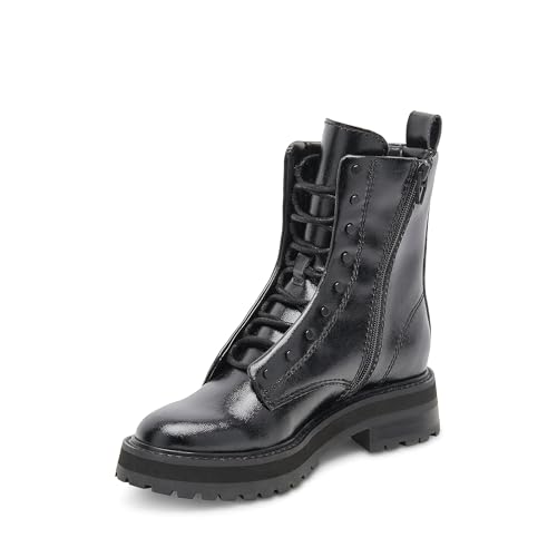 Dolce Vita Women's Ranier Fashion Boot, Midnight Crinkle Patent, 9.5