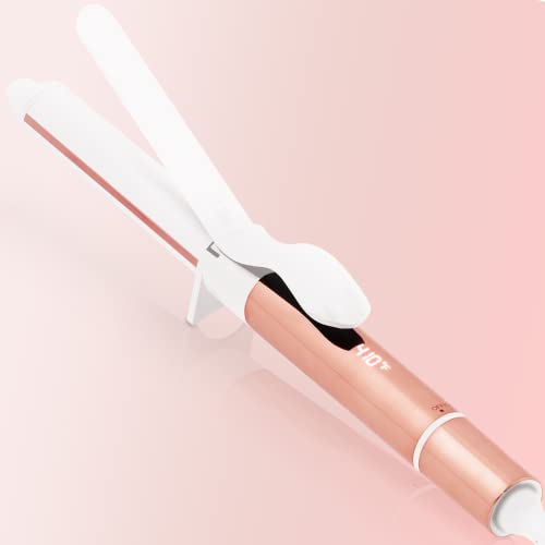 ELLA BELLA Curling Iron 1 Inch • Professional Hair Curler • Curling Wand • Ceramic Curling Irons • Transform Your Look in Seconds • Suitable for All Hair Types • Say Goodbye to Heat Damage
