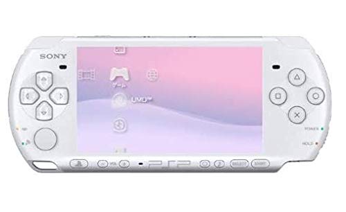 PSP Slim and Lite 3000 Series Handheld Gaming Console with 8GB Memory Card (Renewed) (White)