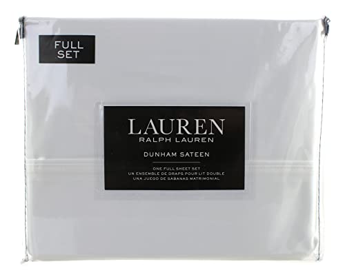 Lauren Ralph Lauren Dunham White Sheet Set Full