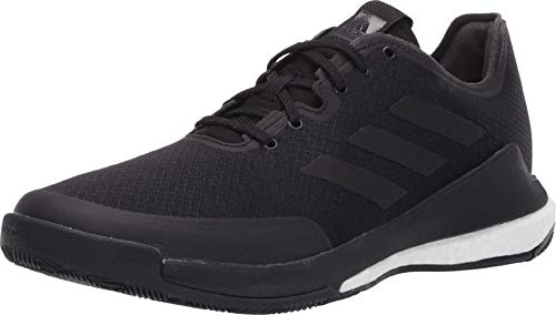 adidas Women's Crazyflight Cross Trainer, Core Black/Night Met./Core Black, 8.5