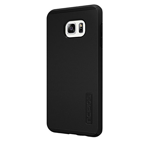 Incipio Protective DualPro Carrying Case for Samsung Galaxy S6 Edge+ - Retail Packaging - Black/Black