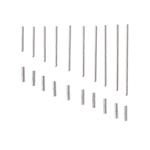 10 Types Watch Strap Watchband Tubes Pins Watch Repairing Tool Replacement Accessory, Watchband Tubes Pins, Watch Strap Tubes Pins, Watch Band Spring Bars Link Pins for Watch Repairing