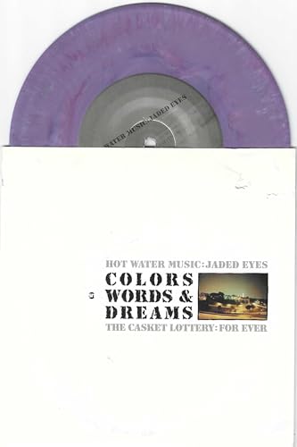 Hot Water Music / The Casket Lottery 'Colors, Words & Dreams' 7' (Purple Vinyl)