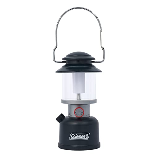 Coleman Classic Recharge 400/800 Lumens LED Lantern, Durable Impact & Water-Resistant Lantern with Rechargeable Batteries & Handle for Carrying or Hanging, Great for Camping, Emergencies, & More
