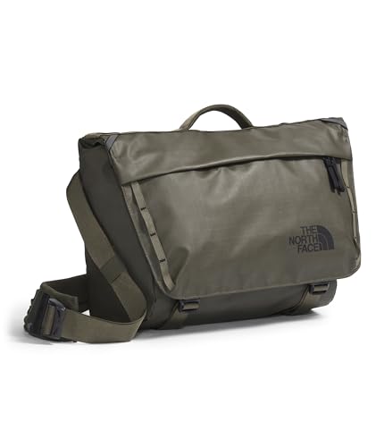 THE NORTH FACE Base Camp Voyager Messenger Bag, New Taupe Green/TNF Black, One Size