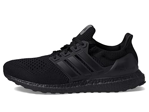 adidas Men's Ultraboost 1.0 Running Shoe, Black/Black/Beam Green, 12