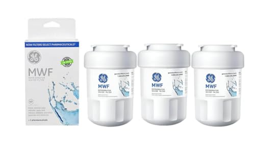 GЕ MWF GE Refrigerator Water Filter GE MWF water filter replacement 3-Pack, White