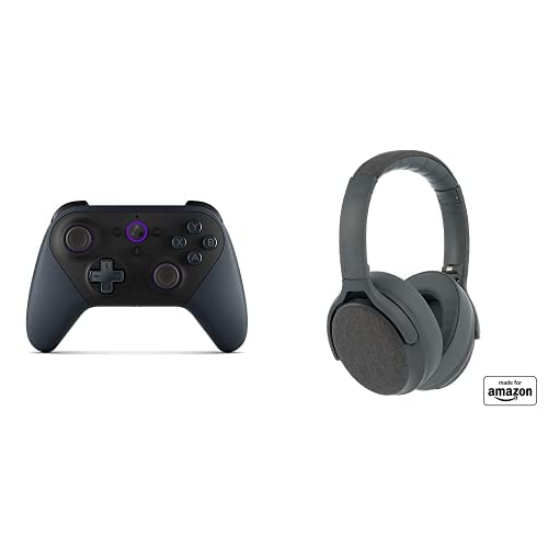 Luna Wireless Controller with Made for Amazon Active Noise Cancelling Bluetooth Headset | Good Grey