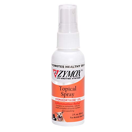 Zymox Topical Hot Spot Spray for Dogs and Cats with 1% Hydrocortisone, 2oz