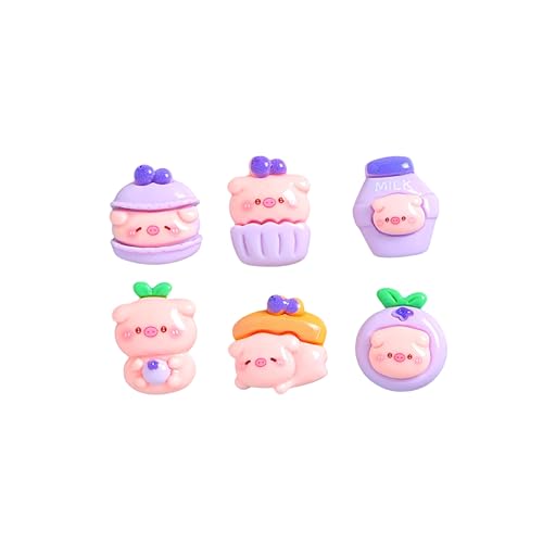 Cute Cartoon Piggy Cream Gel Phone Case Accessories (6)