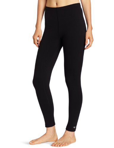 Duofold Women's Heavy Weight Double Layer Thermal Leggings, Black, X Large