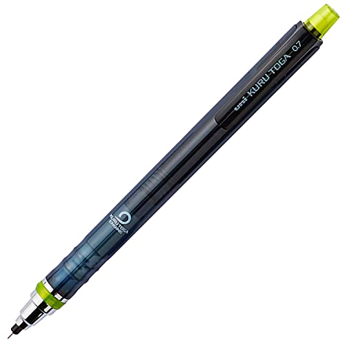 uni-ball Kuru Toga Mechanical Pencil with 0.7 mm Lead Refills & Pencil Erasers, HB #2