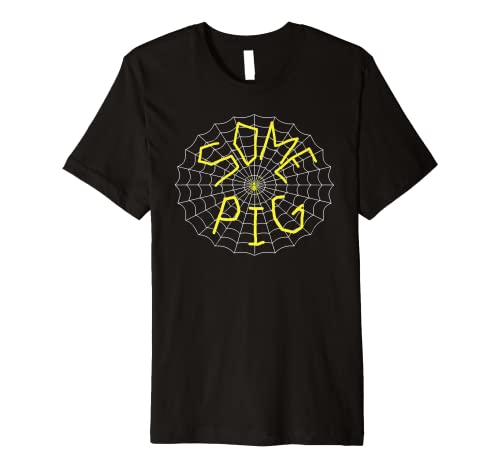 Charlotte's Some Pig Spider Web Premium T-Shirt