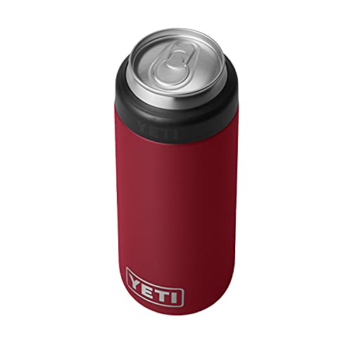 YETI Rambler 12 oz. Colster Slim Can Insulator for the Slim Hard Seltzer Cans, Harvest Red