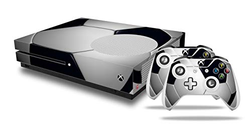 WraptorSkinz Decal Vinyl Skin Wrap Compatible with Xbox One S Console and Controllers - Soccer Ball