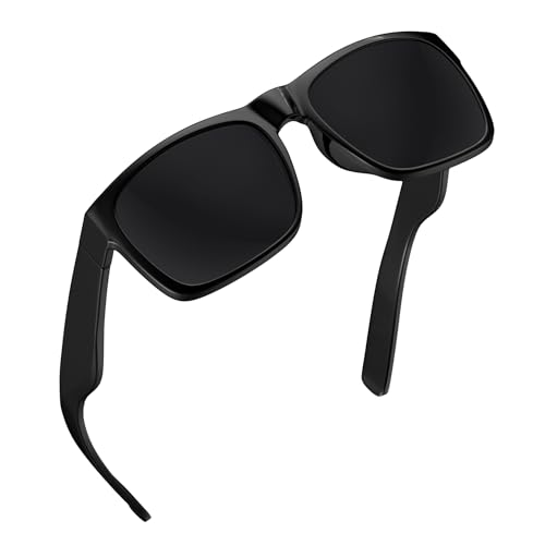 grinderPUNCH XL Men's Big Wide Frame Black Sunglasses - Extra Large Square 148mm
