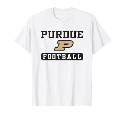 Purdue Boilermakers Football Logo Officially Licensed T-Shirt