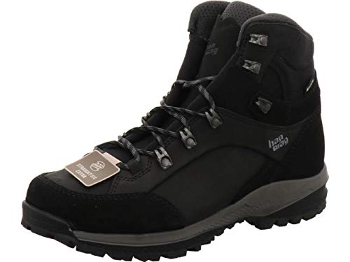 Hanwag Banks SF Extra GTX Hiking Shoes - Men's, Black/Asphalt, 10.5 US, H203100-12064-10.5