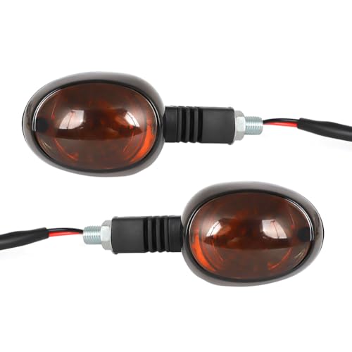 motoparty Pair for Buell Blast 2000-2010,Buell Blast X1 Left & Right Rear Turn Signals with Good Durability and Waterproof Performance