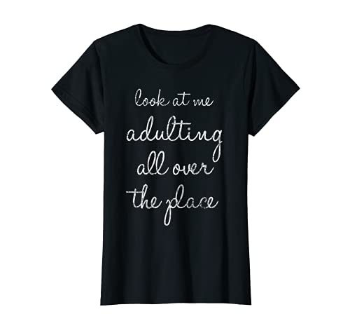 Womens Funny 18th birthday party for girls becoming Adults T-Shirt