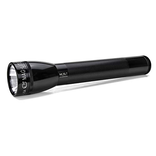 Maglite ML25LT LED 3-Cell C Flashlight, Black - ML25LT-S3016