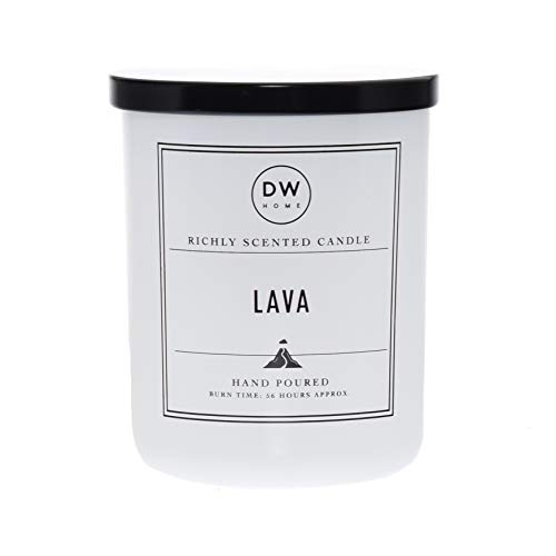 DW Home, Large Double Wick Candle, Lava