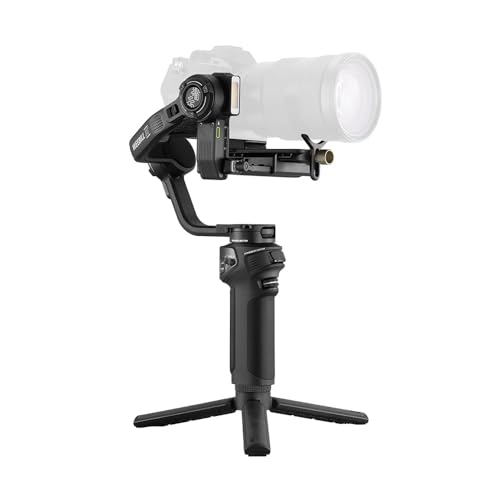 ZHIYUN Weebill 3S Gimbal Stabilizer for DSLR and Mirrorless Camera Canon/Nikon/Sony/Panasonic/Fujifilm,Fill Light,Native Vertical Shooting