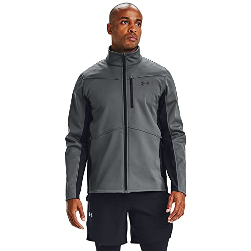 Under Armour Men's ColdGear Infrared Shield Jacket , Pitch Gray (012)/Black , Large