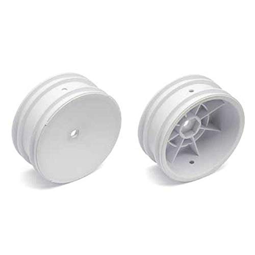 Team Associated 9690 2.2 Front Wheel with 12mm Hex, White (2)