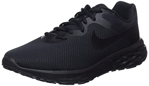 Nike Revolution 6 Black/Black-DK Smoke Grey 7