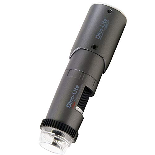 Dino-Lite Wireless + USB Digital Microscope WF4915ZT - 1.3MP, 20x - 220x Optical Magnification, Measurement, Polarized Light, AMR, EDOF (WF-20 Included)