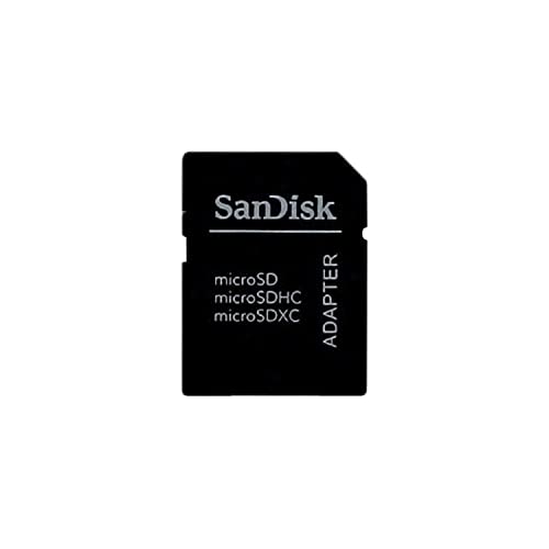 SanDisk MicroSD to SD Memory Card Adapter , Black