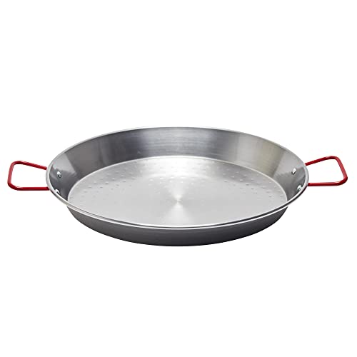 Garcima Traditional Steel Paella Pan (13 inch)