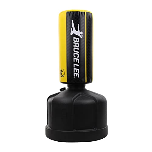 Bruce Lee Wavemaster | Heavy Punching Bag - Training Bag, Martial Arts, MMA, Black, Karate, Taekwondo, Muay Thai, Freestanding, Kickboxing, Boxing