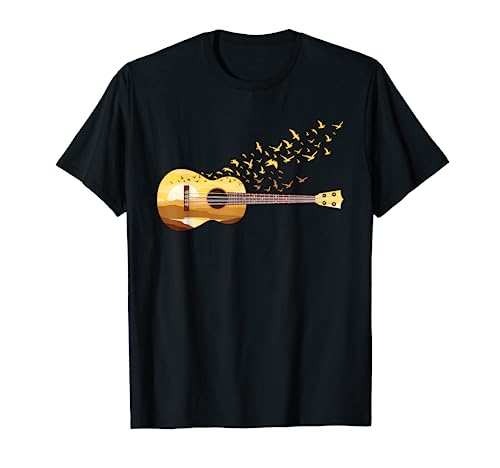 Scenic Uke Guitar - Ukulele Lover Guitar Ukulelist T-Shirt