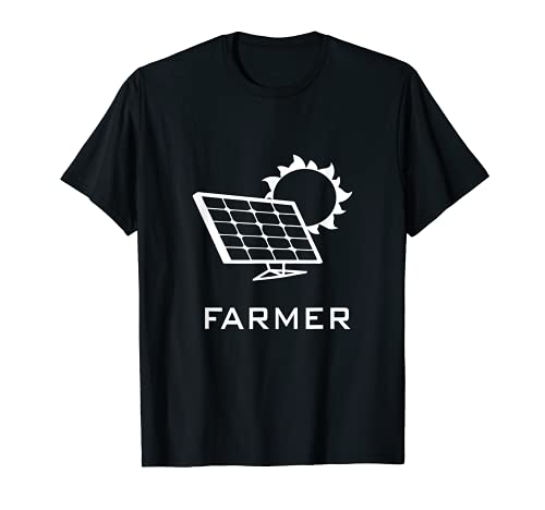 Solar Farmer Solar Panel Punny T-Shirt