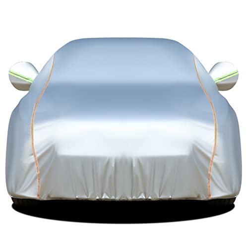 Custom Car Cover Compatible with Citroen Berlingo Bx Ds3 Ds4 Ds5 Plus Velvet Waterproof Dust-Proof Full Car Cover Protect Car Paint Available All Season (Color : Silver, Size : Ds3 Cabrio)