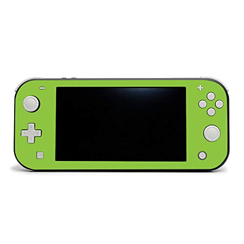 MightySkins Skin Compatible with Nintendo Switch Lite - Solid Lime Green | Protective, Durable, and Unique Vinyl Decal Wrap Cover | Easy to Apply, Remove, and Change Styles | Made in The USA