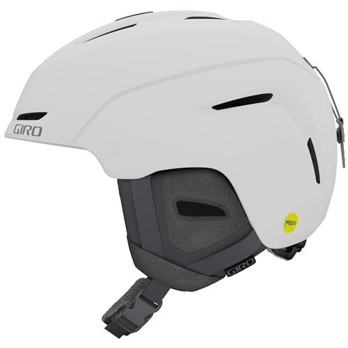 Giro Avera MIPS Asian Fit Ski Helmet - Snowboard Helmet for Women & Youth - Matte White - Size M (55.5-59cm)