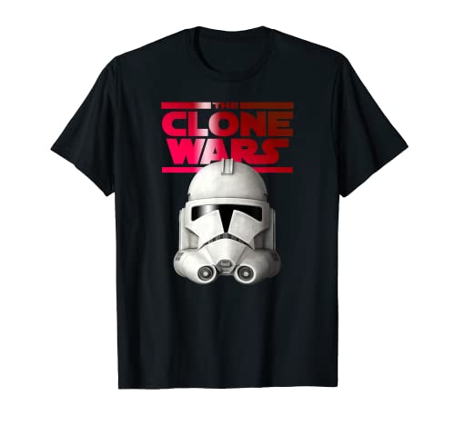 Star Wars The Clone Wars Trooper Helmet T-Shirt