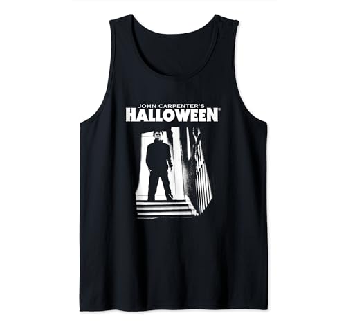 Halloween Michael Myers Top Of The Stairs Tank Top