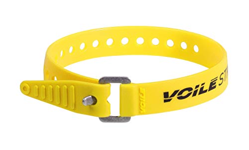 Voile Straps - 15' Aluminum Buckle Yellow